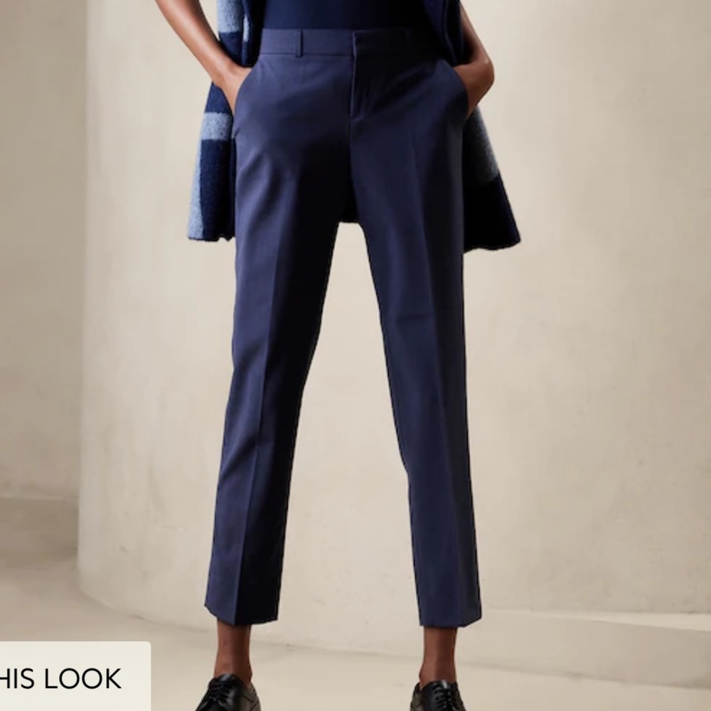 Banana Republic Avery Pant in Black Size 6